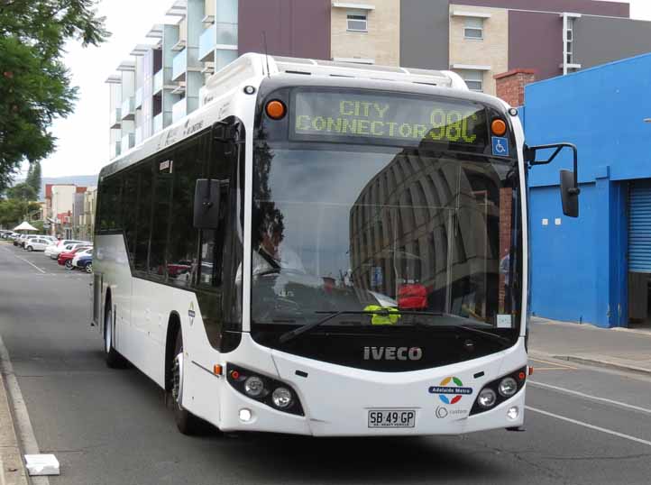 Adelaide Metro Iveco Metro C260 Custom CB80 1381